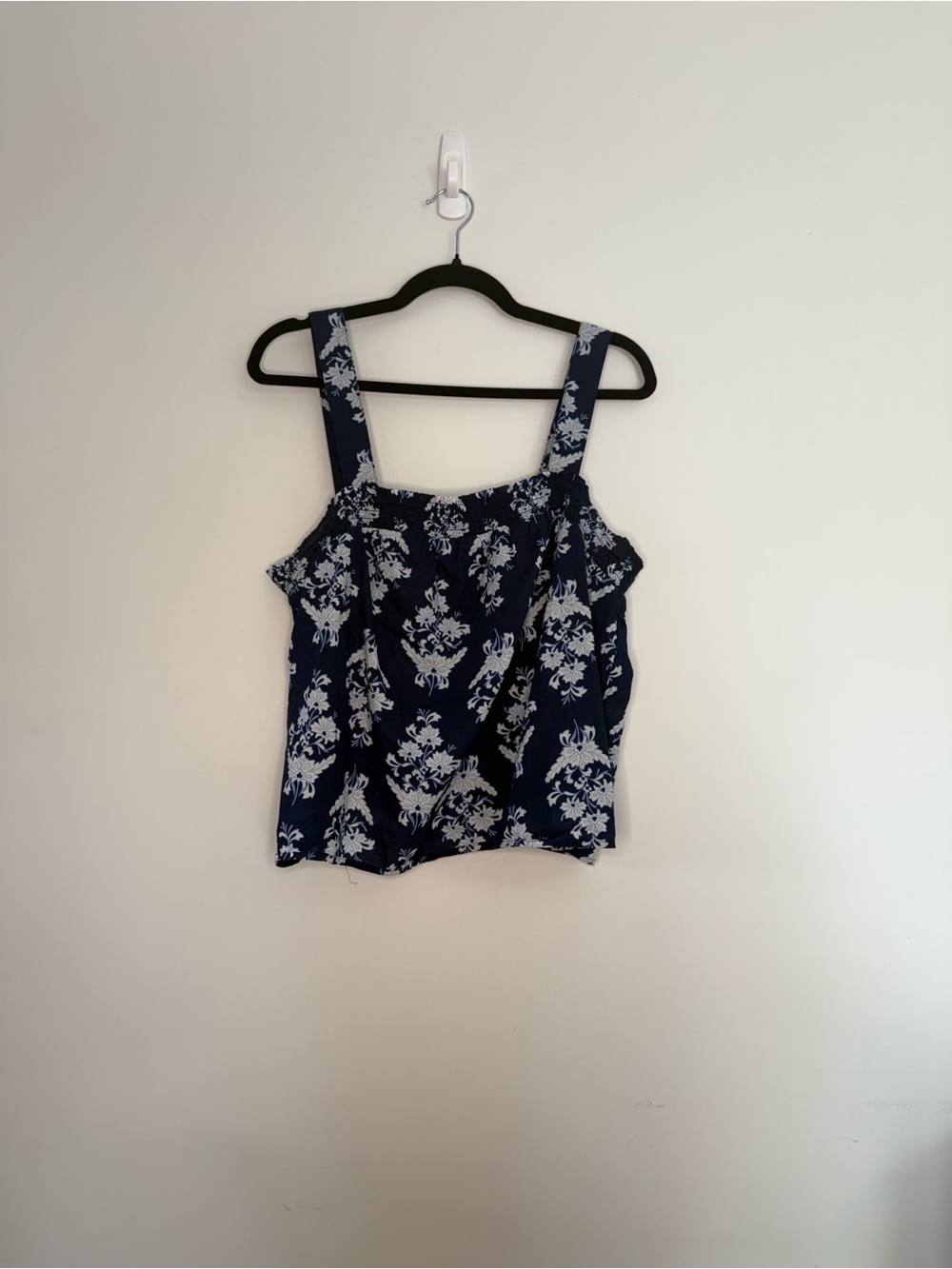 J. Crew Navy Maxi Floral Top and Skirt - Sz. XL - Picture 2 of 7